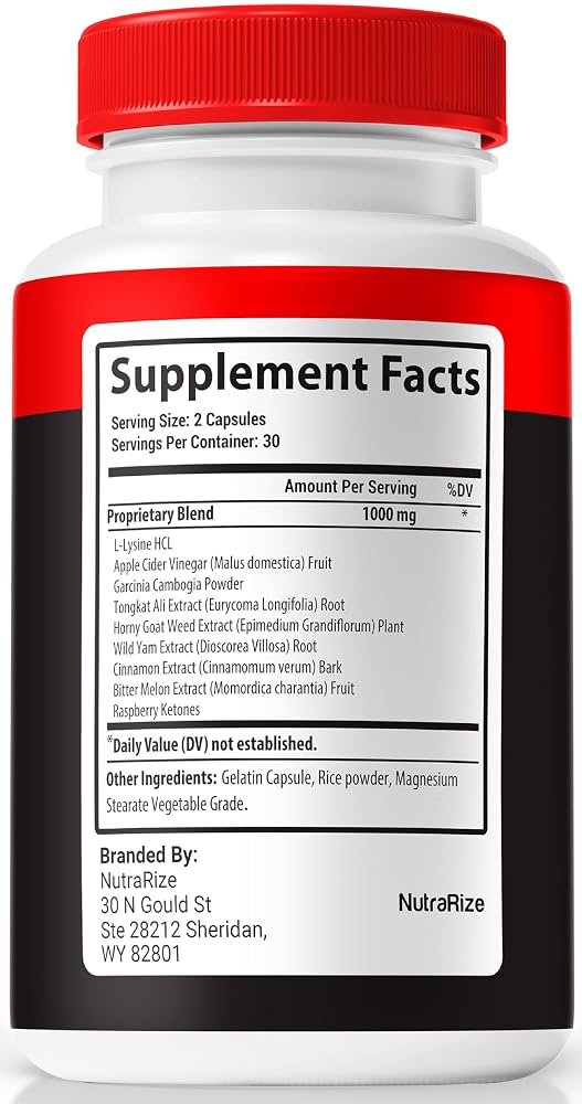 NutraRize Glycowize Capsules for Healthy Circulation - 60 Capsules - image 2