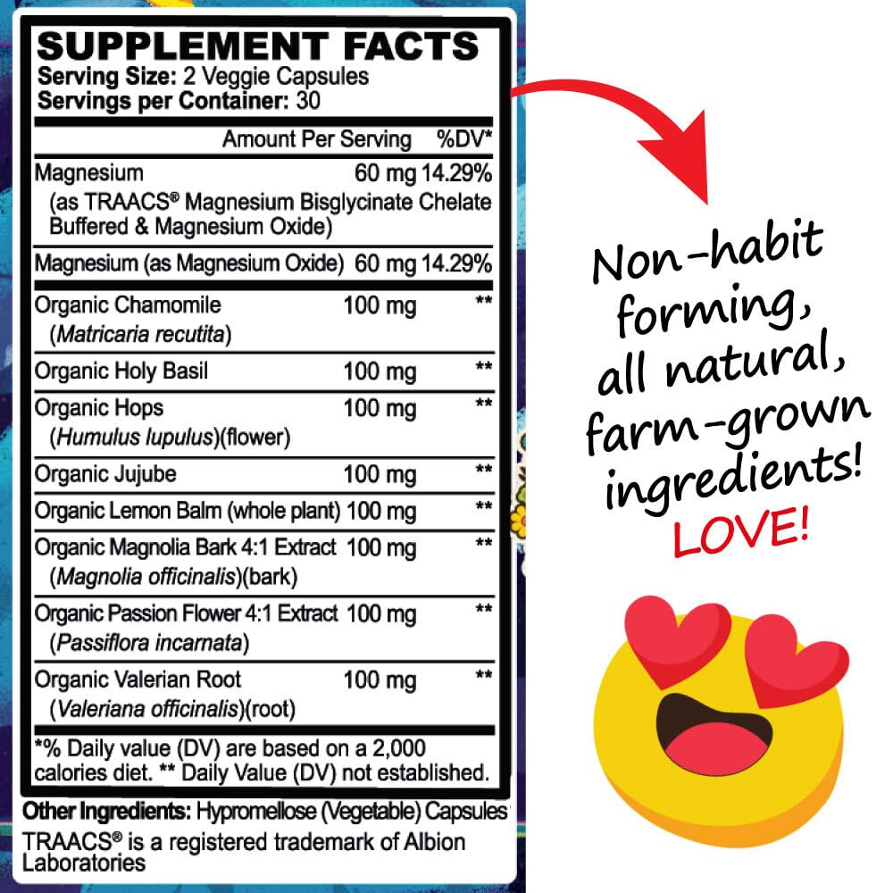 Hippie Farms Natural Sleep Aid Powder - 60 Servings - image 2