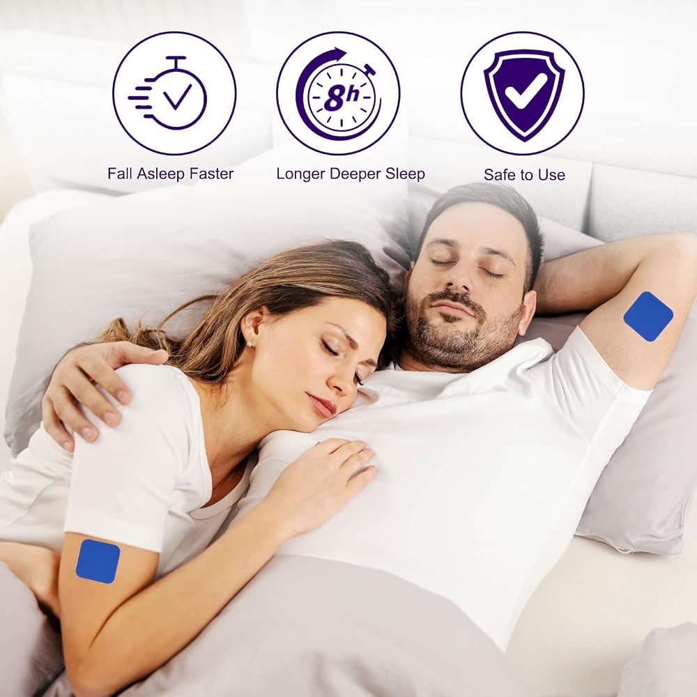 JUDEWY Adult Sleep Patches with Melatonin - 60 Count - image 5