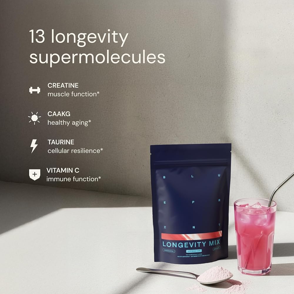 Blueprint Bryan Johnson Longevity Mix Powder - 30 Servings - image 5