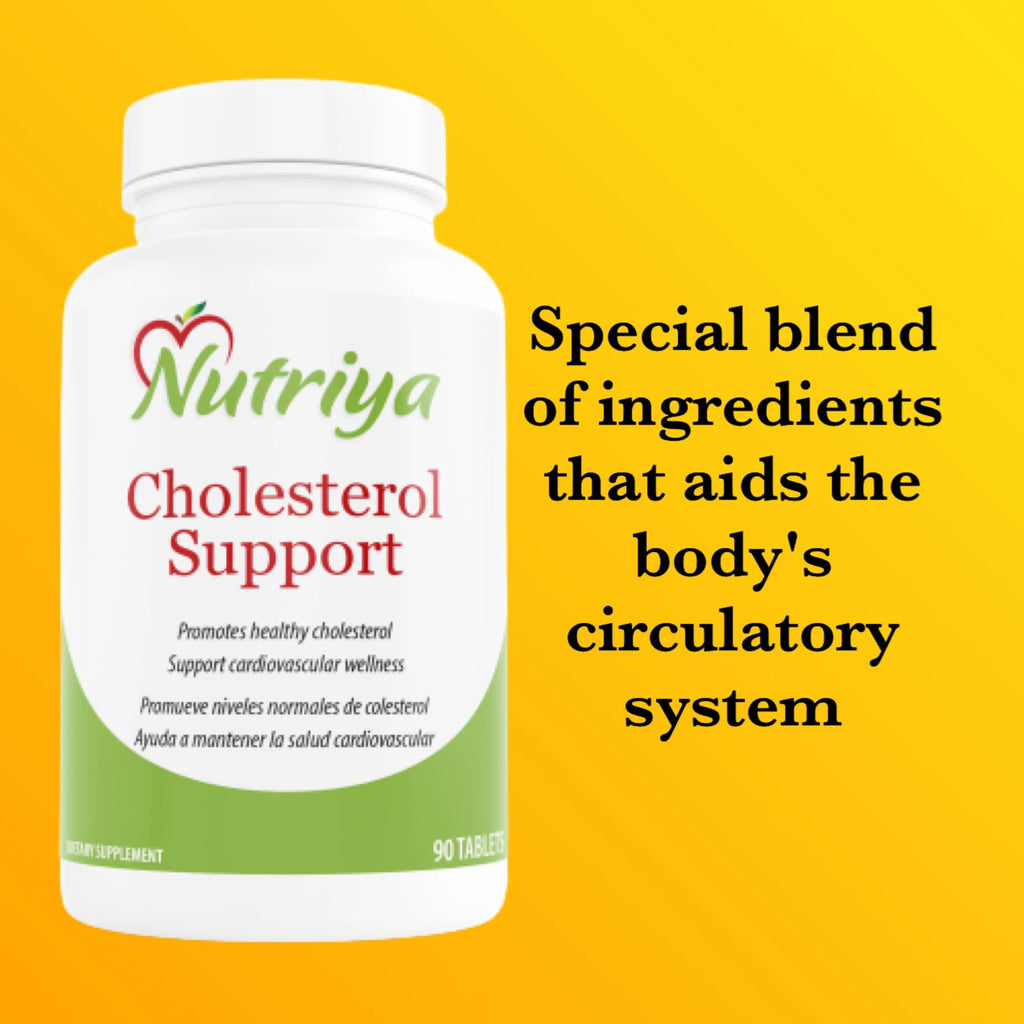 Nutriya Cholesterol Support - 90 Tablets - image 3