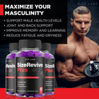 rize labs Size Revive Plus Gummies for Men - 120 Gummies - image 9