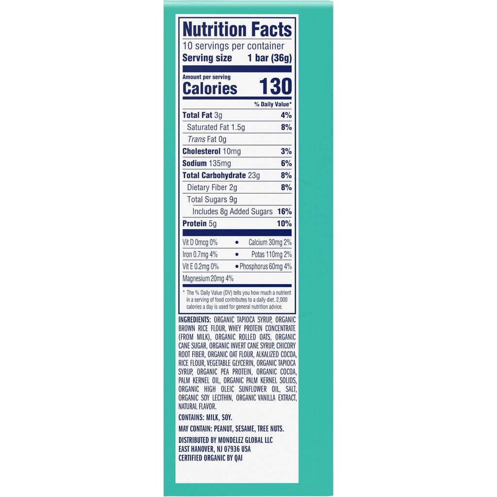 Clif Kid ZBar Protein Chocolate Mint Snack Bars - 10 Count - image 13