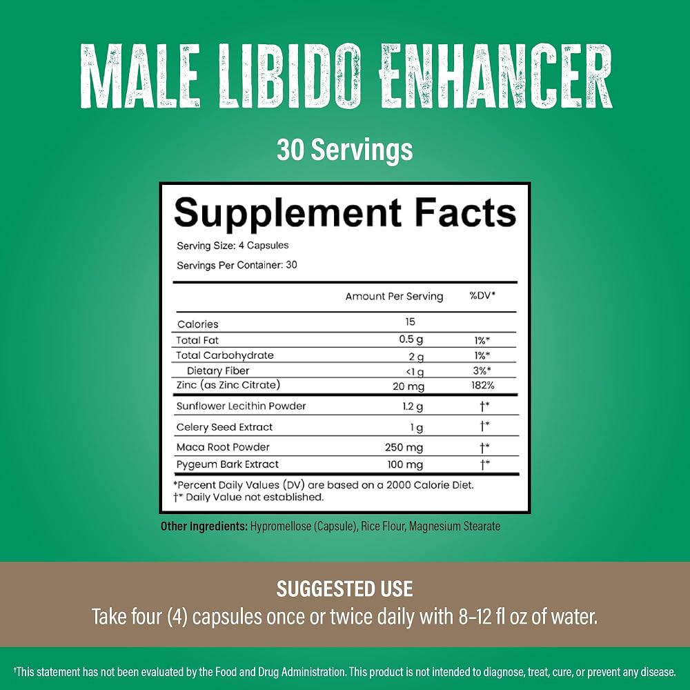 Leviathan Wellness Virility Men's Potency Support - 120 Capsules - image 6