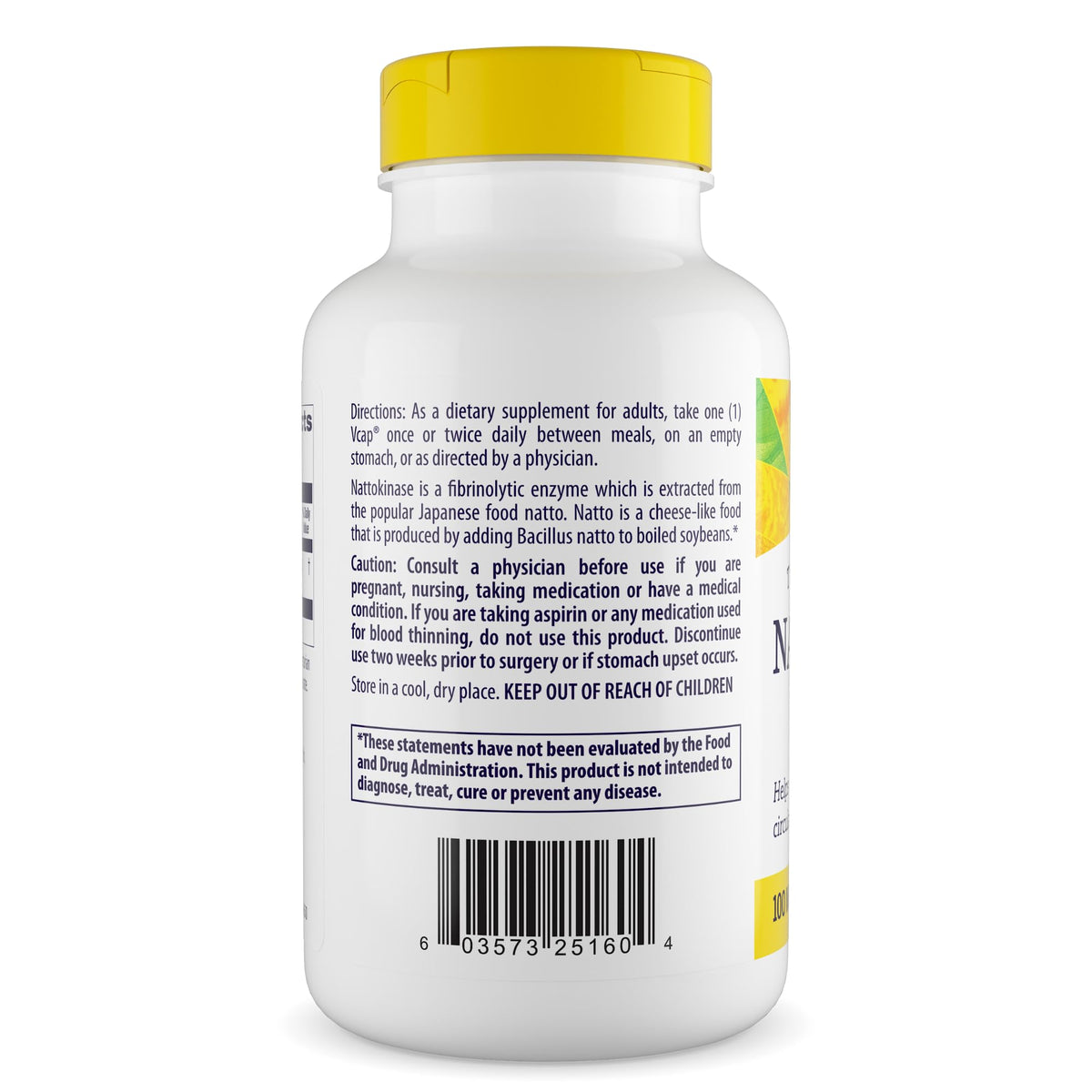 Healthy Origins Nattokinase 2000 FUs Enzyme - 180 Vegetarian Capsules - image 3