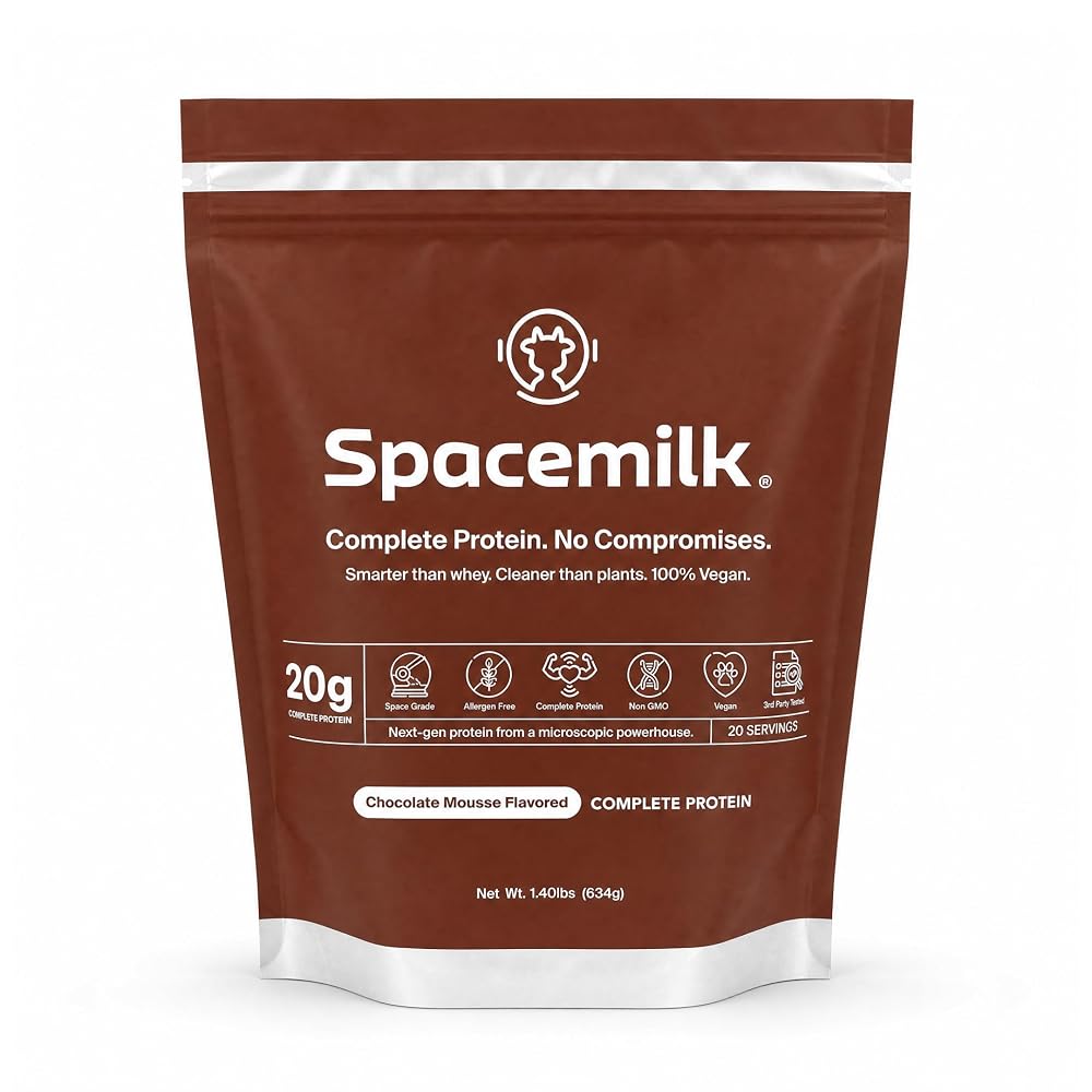 Spacemilk Chocolate Mousse Vegan Protein Powder - 20 Servings