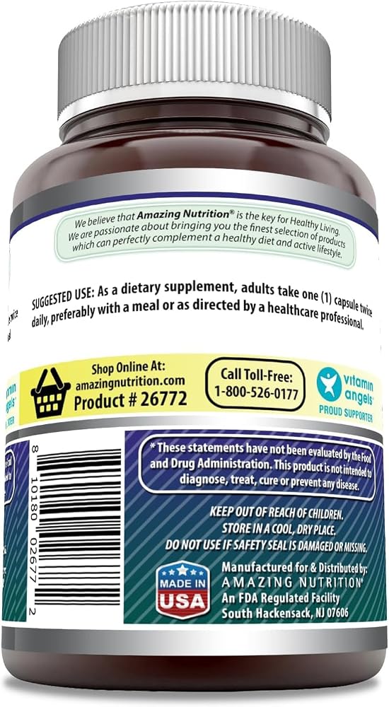 Amazing Formulas Alpha Lipoic Acid 300 mg Capsules Supplement