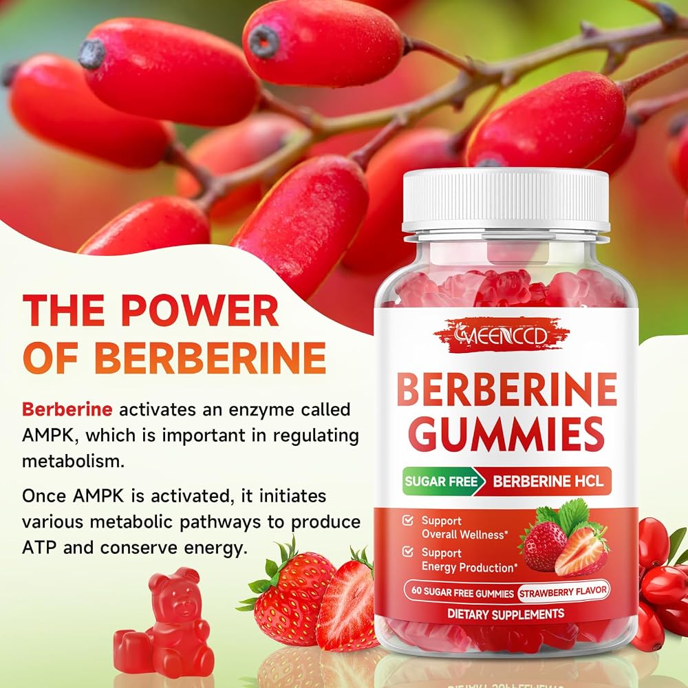 MEENCCD Sugar Free Berberine Gummies