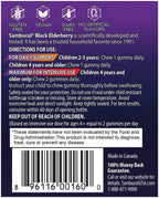 Sambucol Black Elderberry Gummies for Kids, Low Sugar - 30 Count - image 7