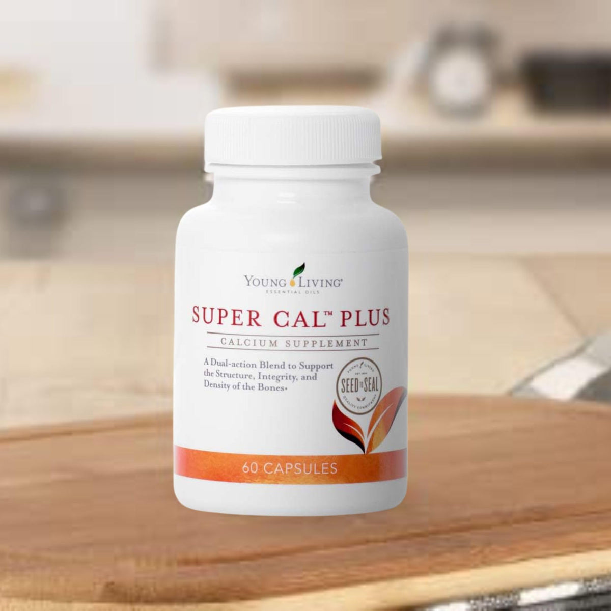 Young Living Super Cal Plus Calcium Mineral Supplement - 60 Capsules - image 6