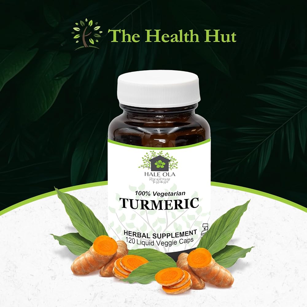 Hale Ola Turmeric Curcumin Supplement Joint Support - 120 Capsules - image 2