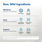 North American Herb & Spice NutriHemp Raw Raspberry Extreme - 28.2 oz - image 3