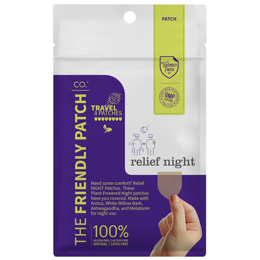 The Friendly Patch Relief Night Patch for Sleep - 8 Count - image 2