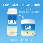 Natural Vitality Calm Magnesium Powder Sweet Lemon - 8 oz - image 2