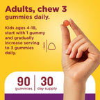 Nature Made Prebiotic Fiber Gummies for Adults and Kids - 90 Gummies - image 5