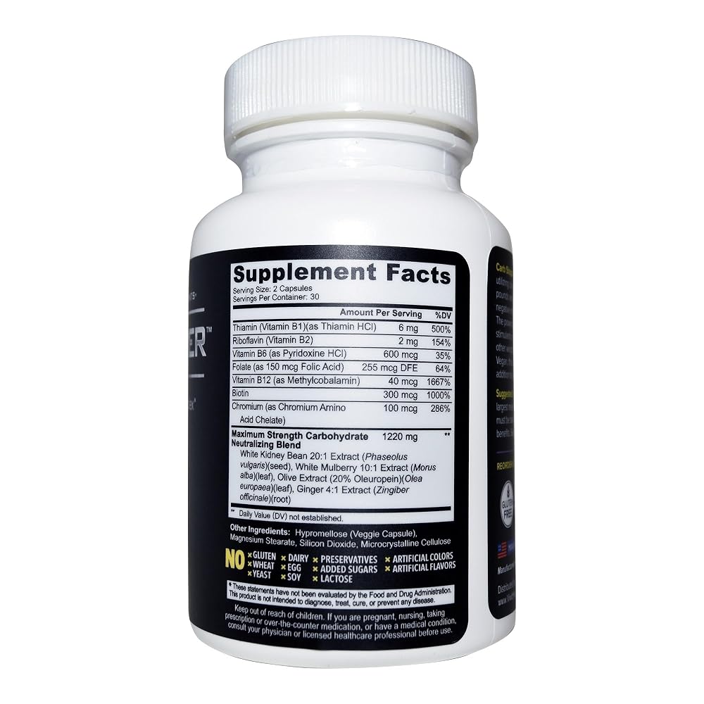 Carb Stopper Extreme White Kidney Bean Carb Blocker - 60 Capsules - image 6