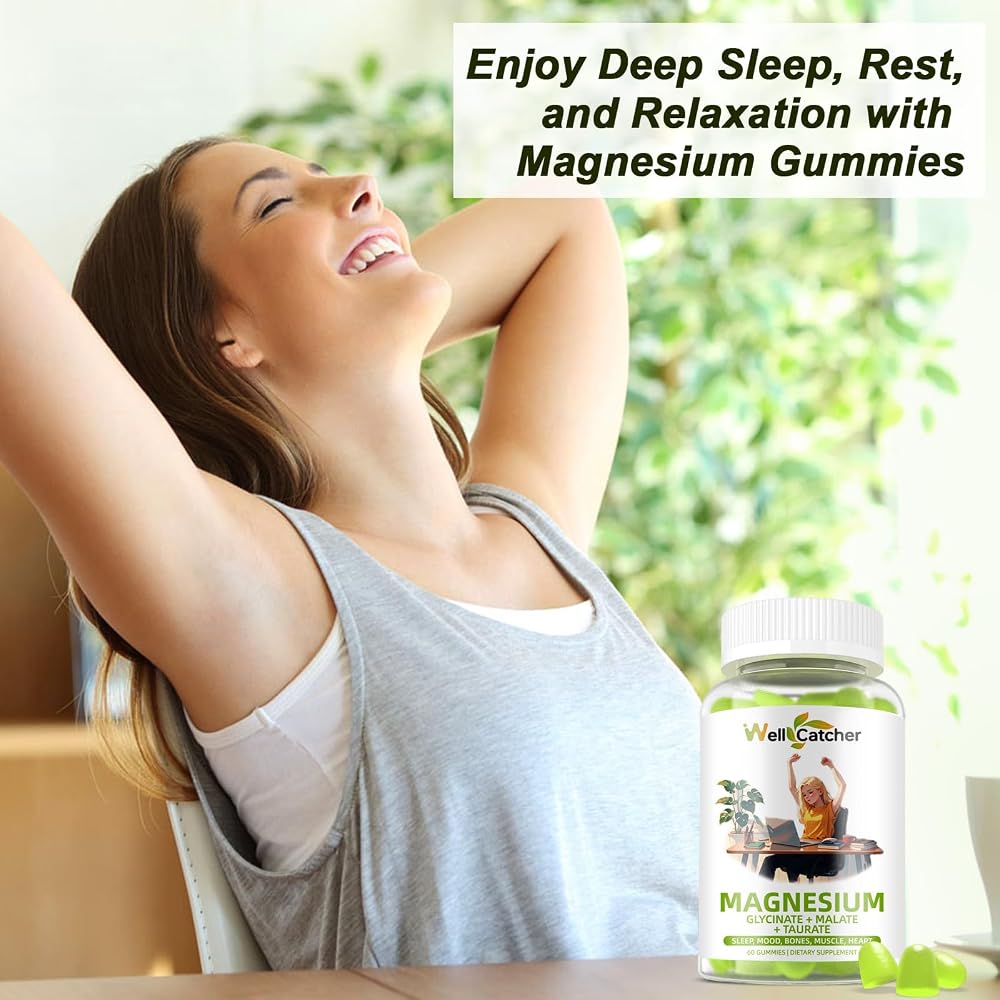 Wellcatcher Triple Magnesium Complex Gummies for Sleep - 60 Count - image 8