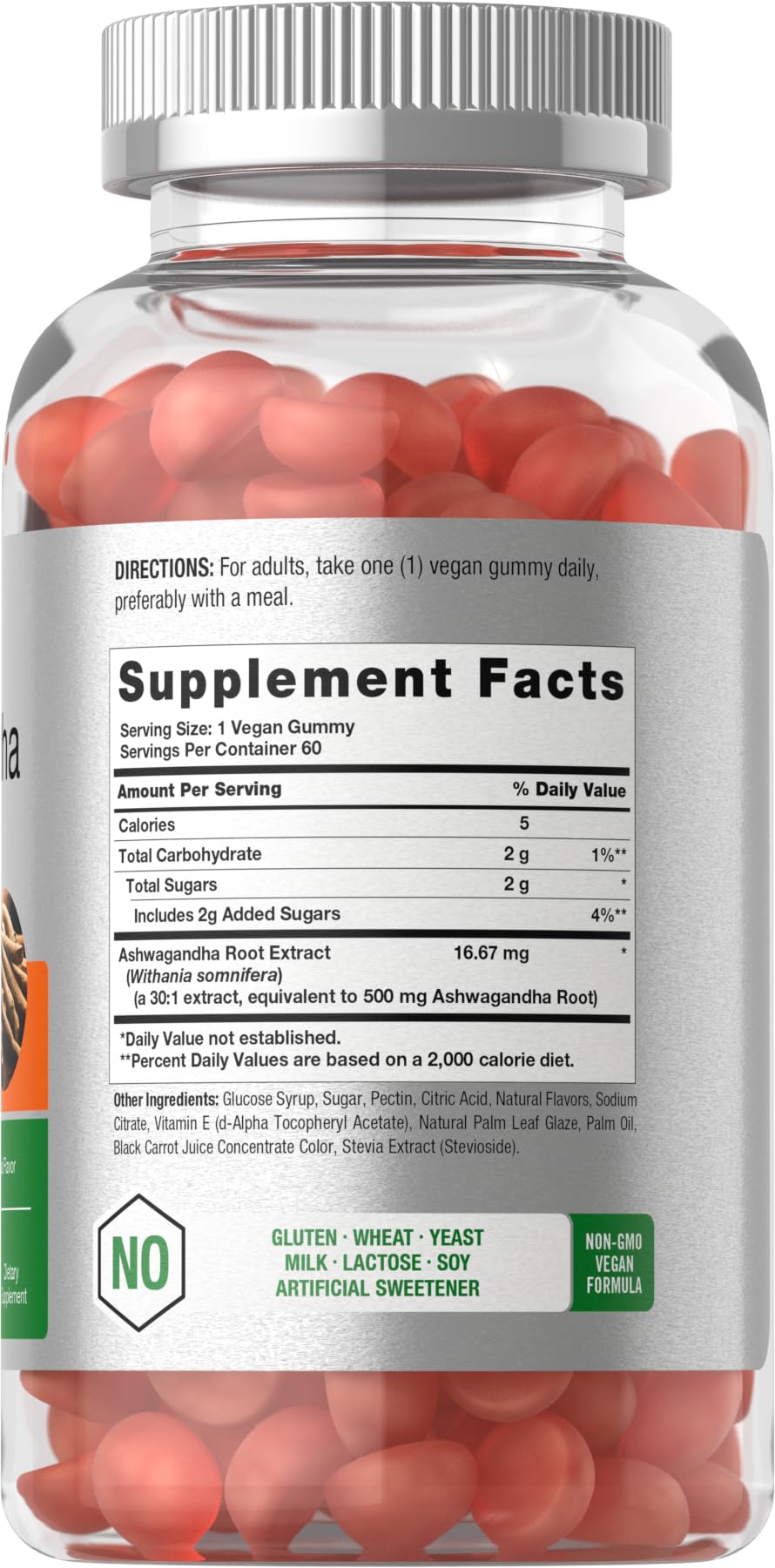 Horbäach Ashwagandha Gummies - 60 Chewable Gummies - image 2