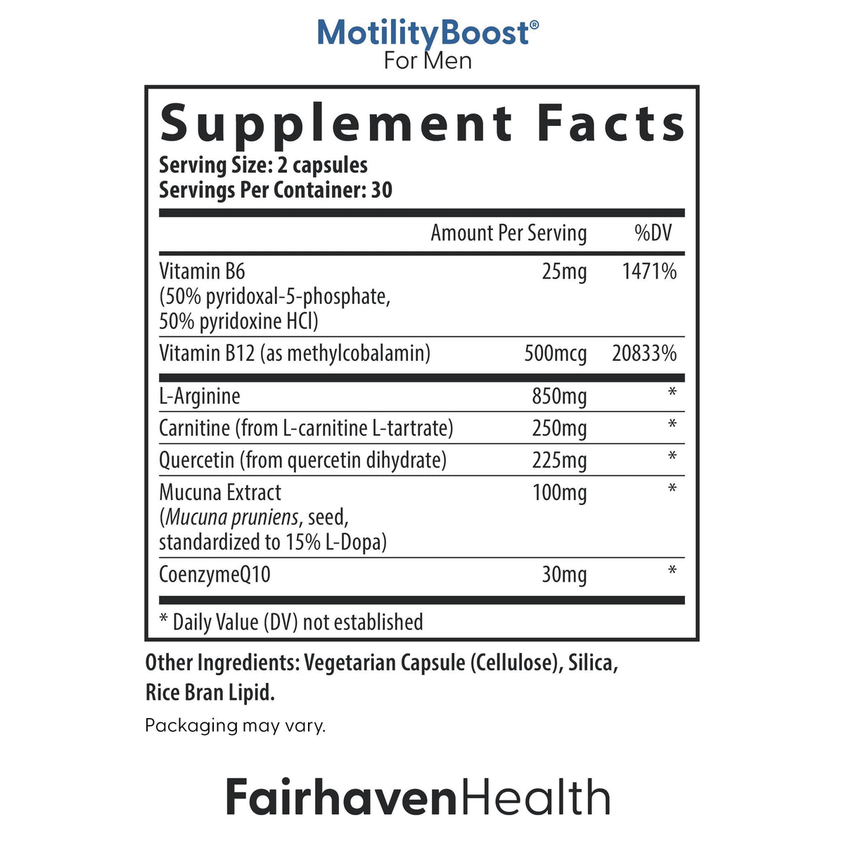 Fairhaven Health FertilAid Multivitamin Combo for Men - 90 Count - image 4