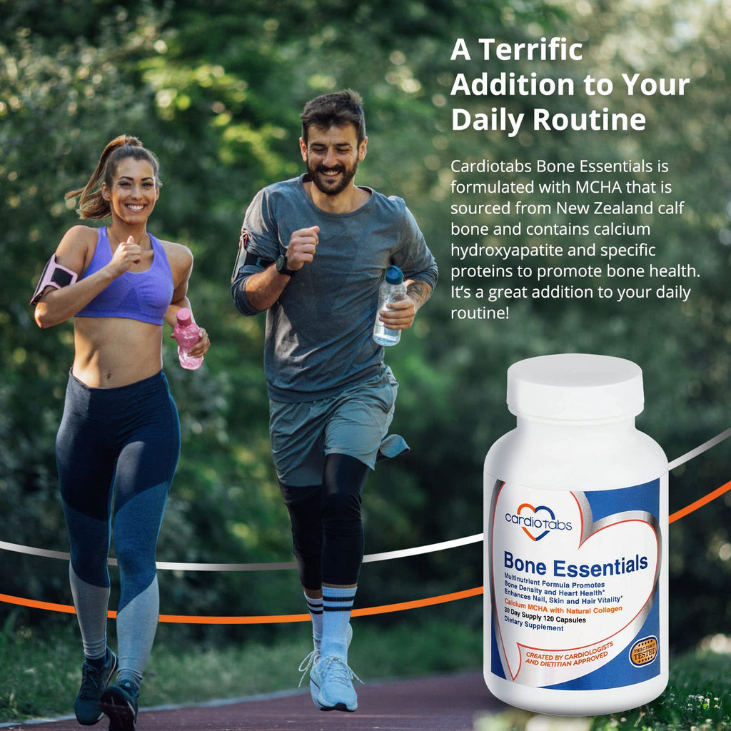 CardioTabs Bone Essentials with MCHA & Collagen - 120 Capsules - image 5
