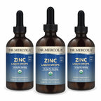 Dr. Mercola Zinc Liquid Drops 15 mg Immune Support - 3 Pack
