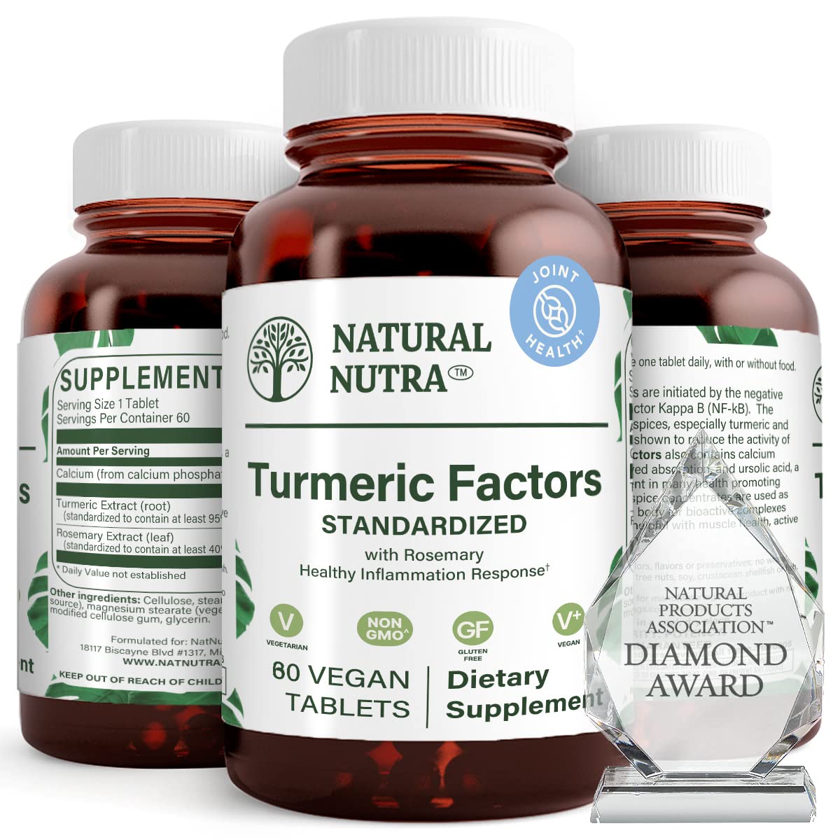 Natural Nutra Turmeric Curcumin Supplement 350mg Parent