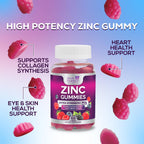 Health Nutrition Naturals Zinc Gummies 50mg Immune Support - 60 Gummies - image 7