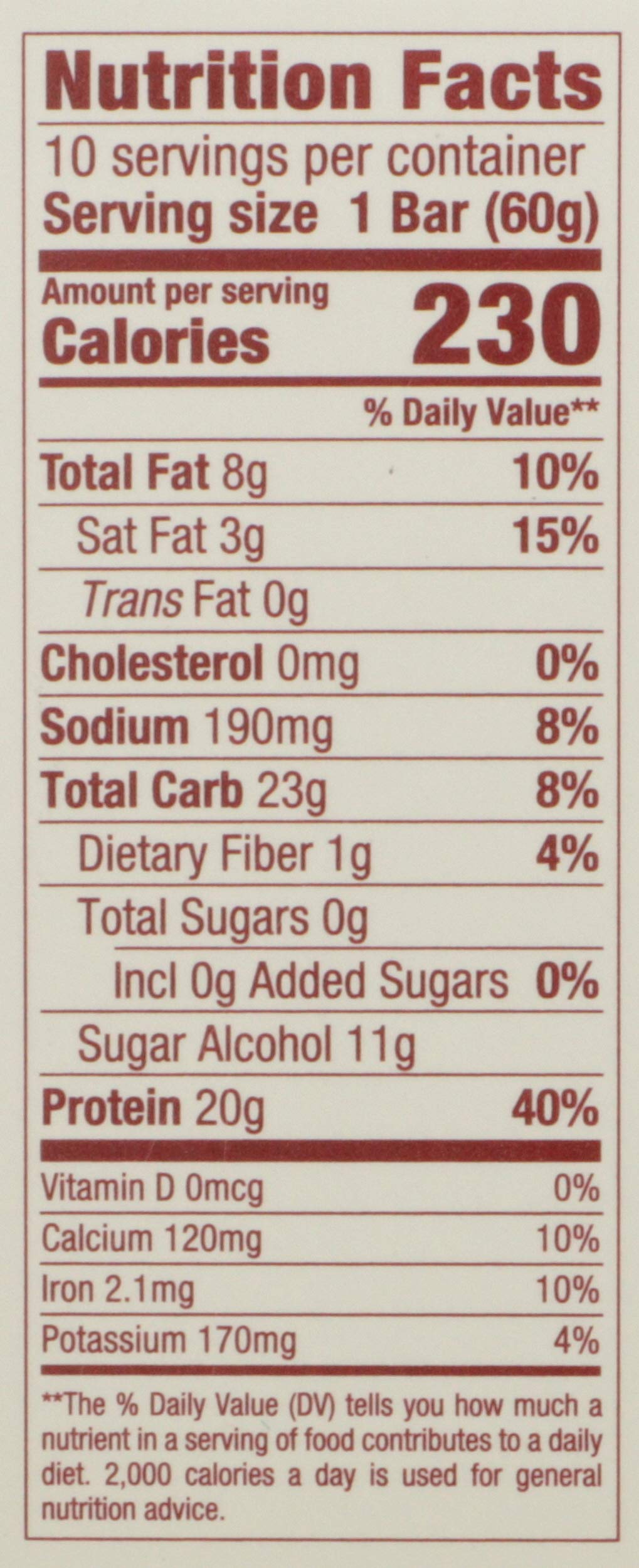 thinkThin Protein Bars Brownie Crunch High Protein - 10 Count - image 4