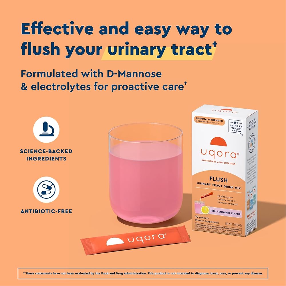 Uqora Flush - Urinary Tract with D-Mannose
