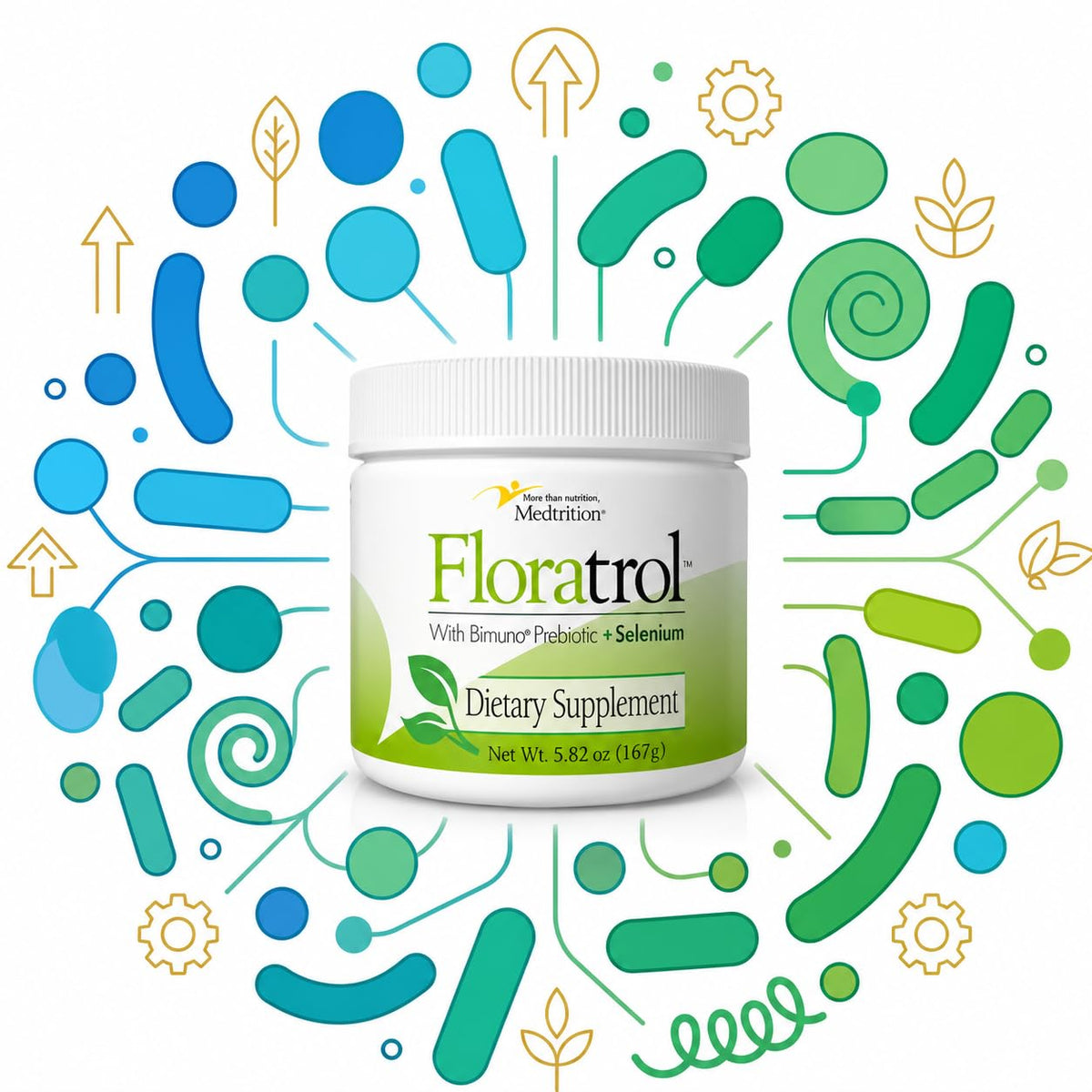 Medtrition Floratrol Prebiotic Fiber Powder for Digestive Health - 5.89 oz - image 7