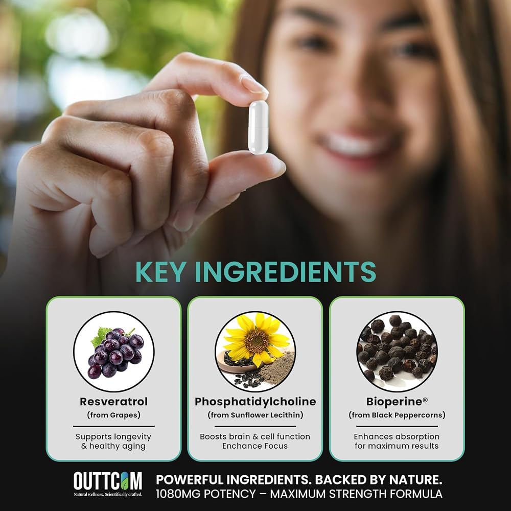 Outtcom Liposomal NAD+ Supplement 900mg