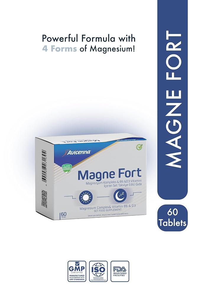 Avicenna Magnefort Magnesium Complex - 60 Tablets - image 2