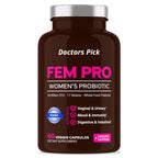 Doctors Pick Fem Pro Probiotics for Women. Vaginal