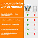 OPTIVIDA Nano Colloidal Silver Lozenges 60 PPM Lemon - 54 Count - image 8