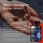 Sunergetic Nerve Support Supplement with Alpha Lipoic Acid 600 mg - 60 Capsules - image 6