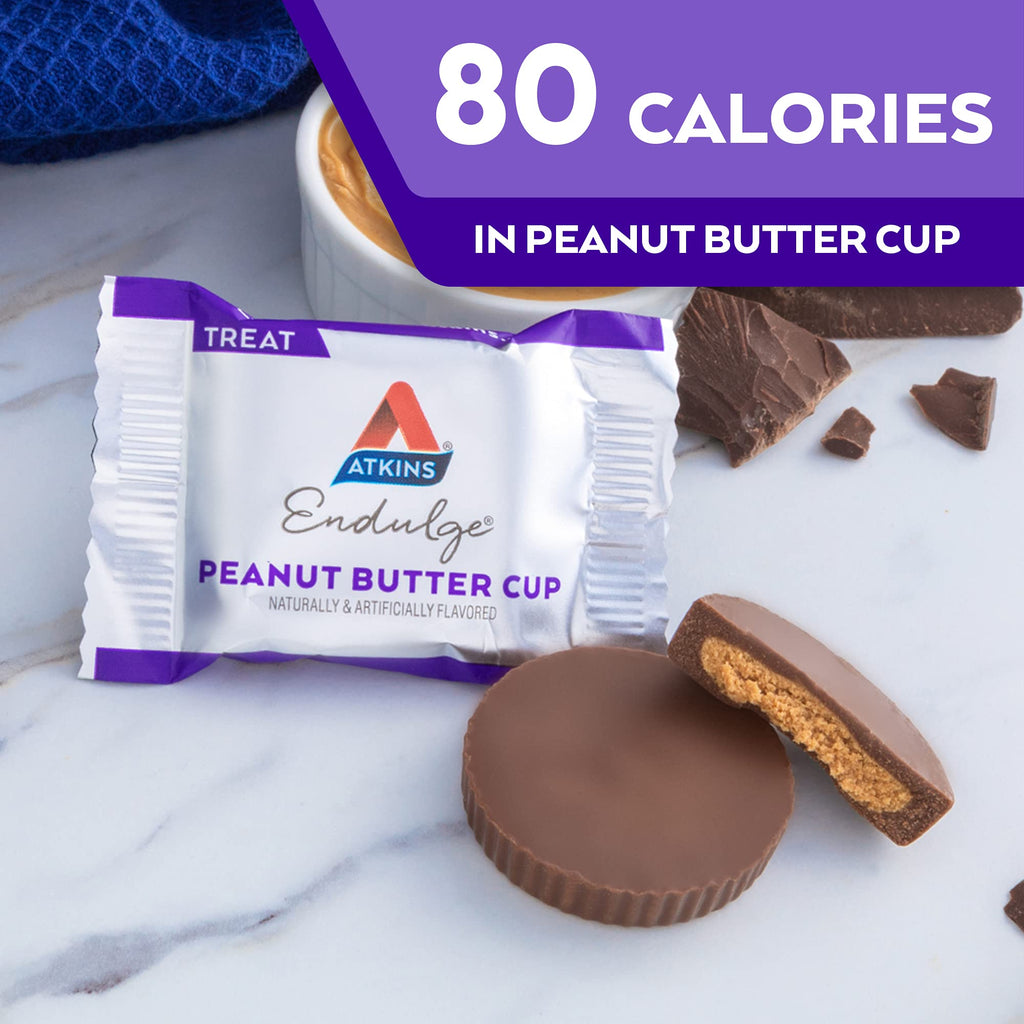 Atkins Endulge Peanut Butter Cups Low Carb Snack - 60 Count - image 5