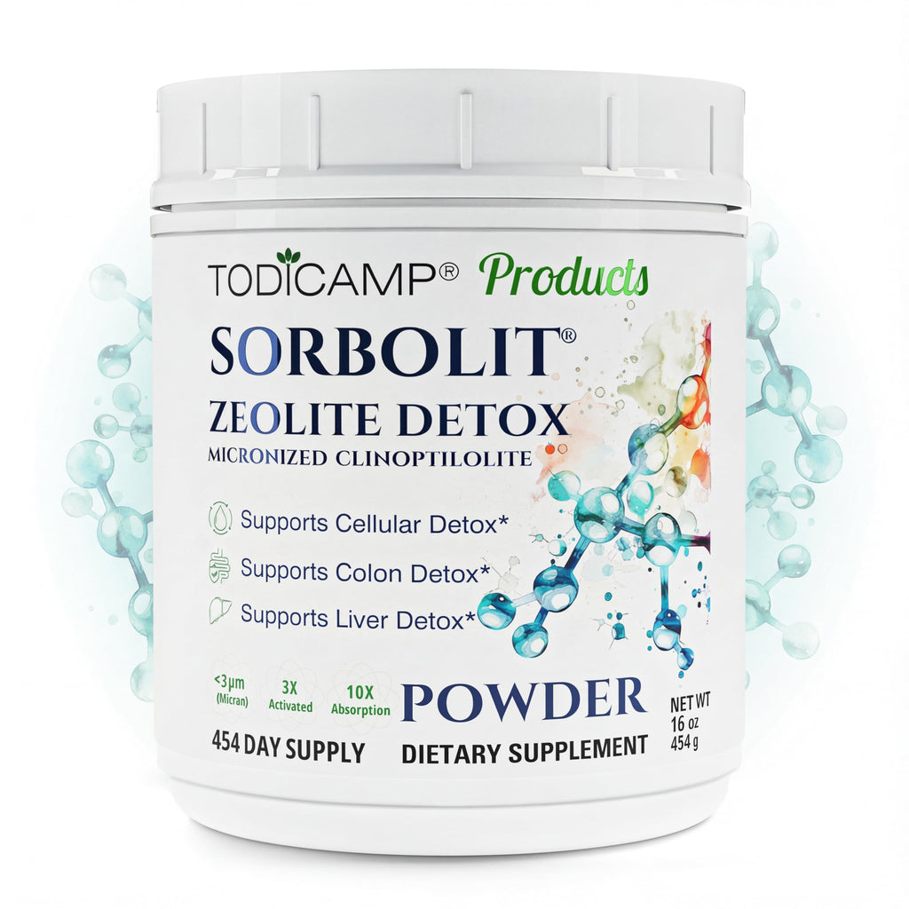TODICAMP Zeolite Detox Binder Clinoptilolite Powder - 1 Pound