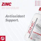 Metabolic Nutrition Zinc Supplement 75mg - 90 Capsules - image 6