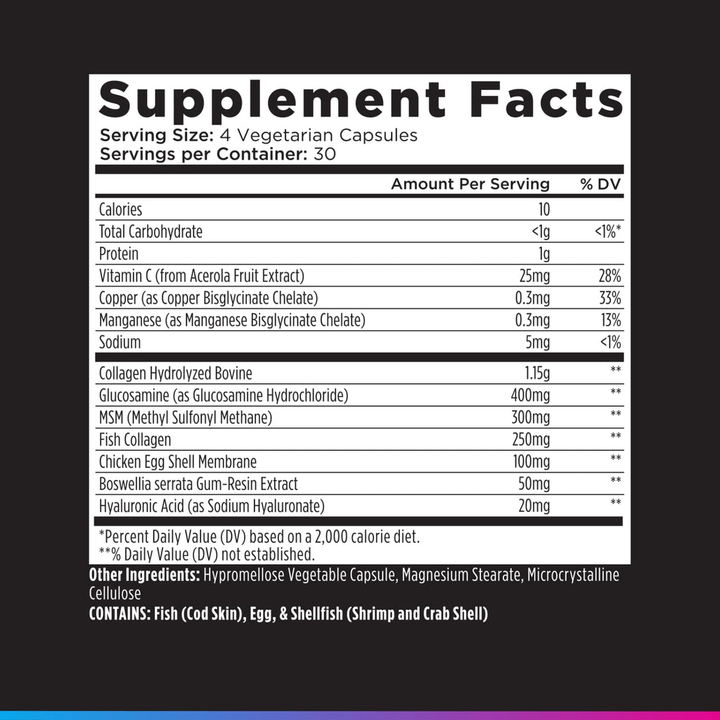 Livingood Daily Multi Collagen Peptides Joint Support - 120 Capsules - image 8