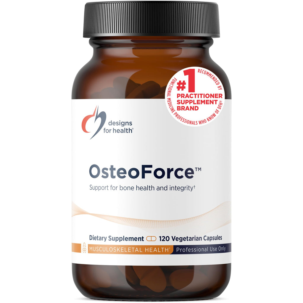 Designs for Health OsteoForce Bone Support Supplement - 120 Tablets