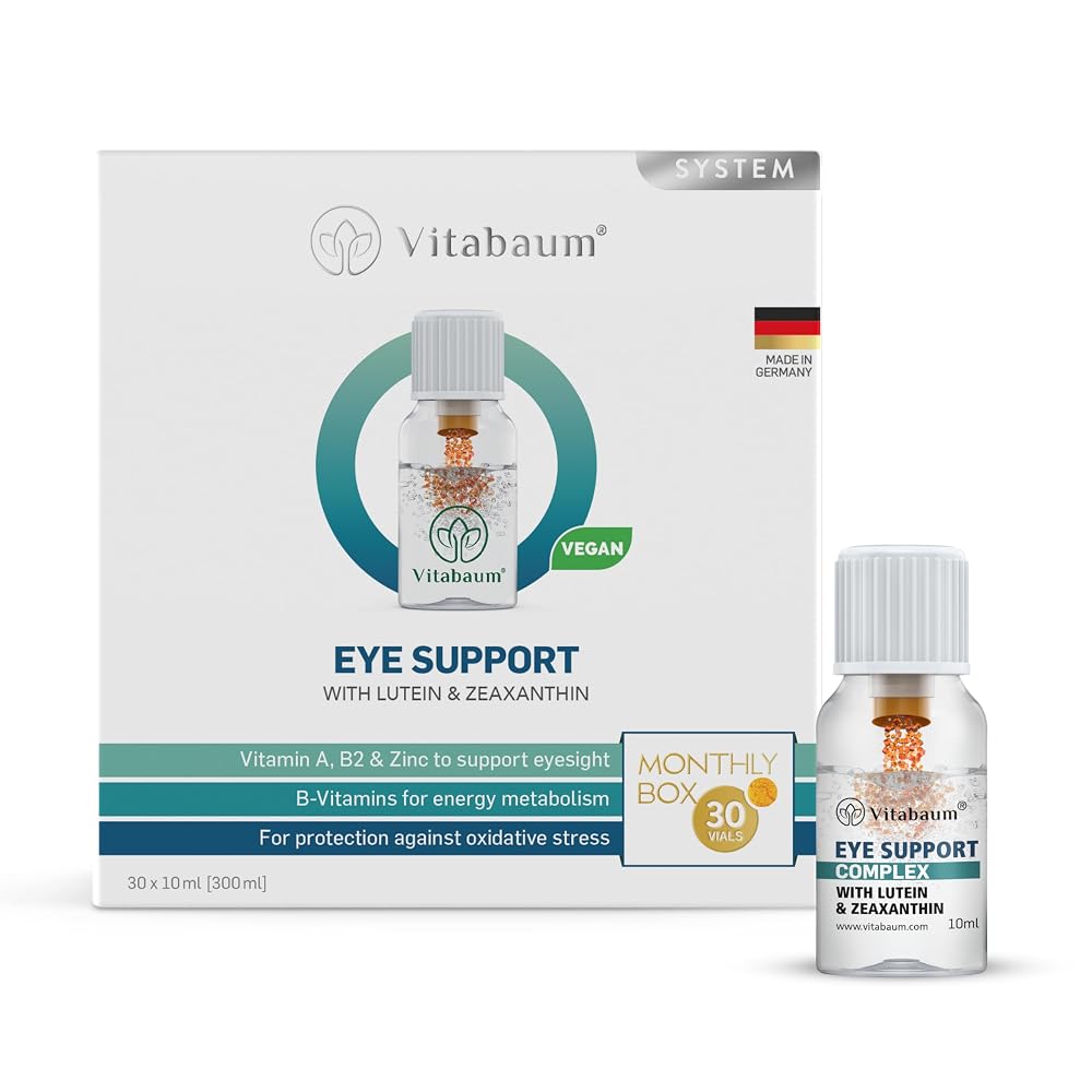 Vitabaum Eye Support with Lutein and Zeaxanthin - 30 Vials