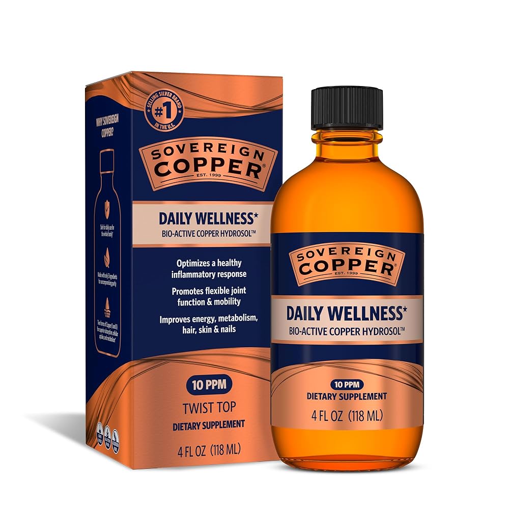 Sovereign Copper Bio-Active Copper Hydrosol