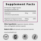 I LOVE HEALTH Magnesium Glycinate Complex 420mg - 120 Capsules - image 6