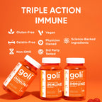 Goli Immune Vitamin Gummy - 60 Count - Elderberry