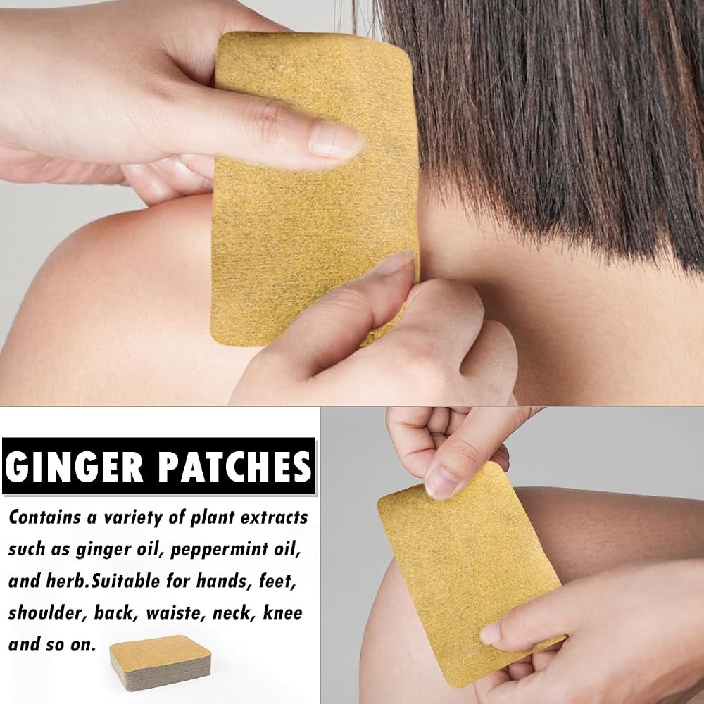 YOLUFER Ginger Patches Herbal Pads - 100 Pack - image 4