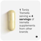 Toniiq Tremella Mushroom 15:1 Extract Immune Support - 120 Capsules - image 5