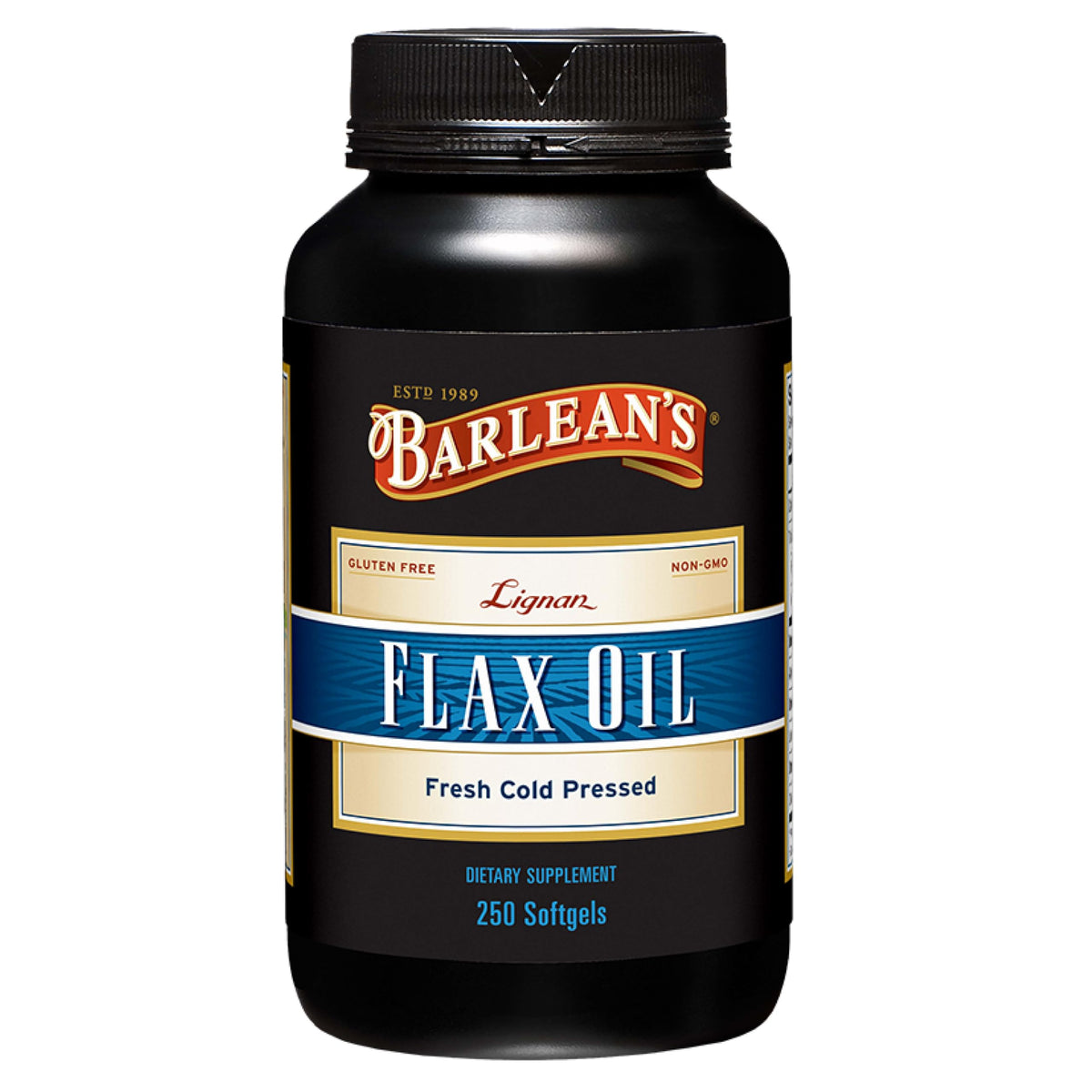Barlean's Barlean ' S Flax Oil Softgels with Mg Ala Omega 3 Fatty