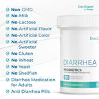 DocDigest by Design IBS Anti Diarrhea Probiotic - 30 Capsules - image 6