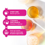 Pink Stork Fertility Tea Organic Vitex Cycle Support - 15 Sachets - image 4