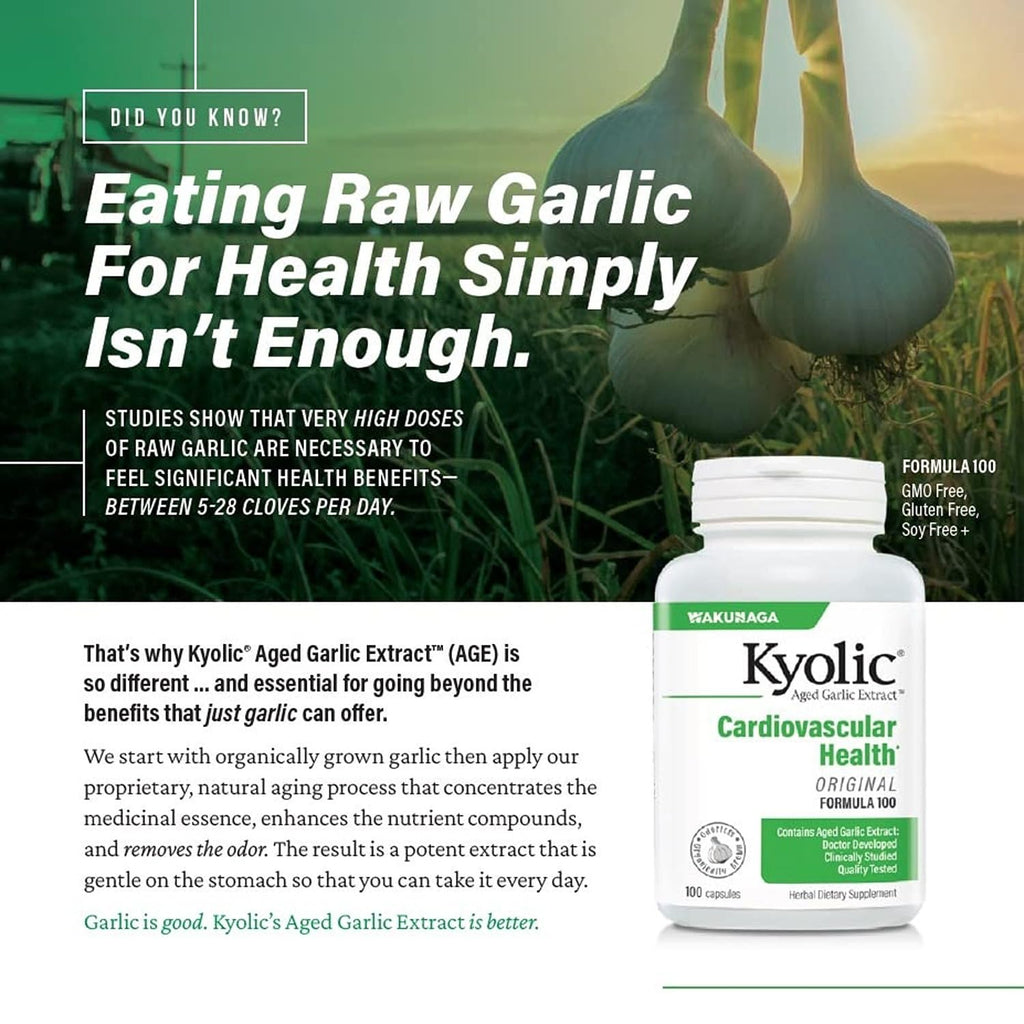 Kyolic Aged Garlic Extract Formula 300 - Cardiovascular Health
